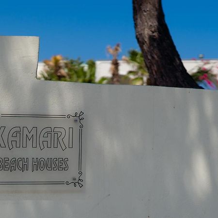 Kamari Beach Houses With Balcony And Garden Екстер'єр фото