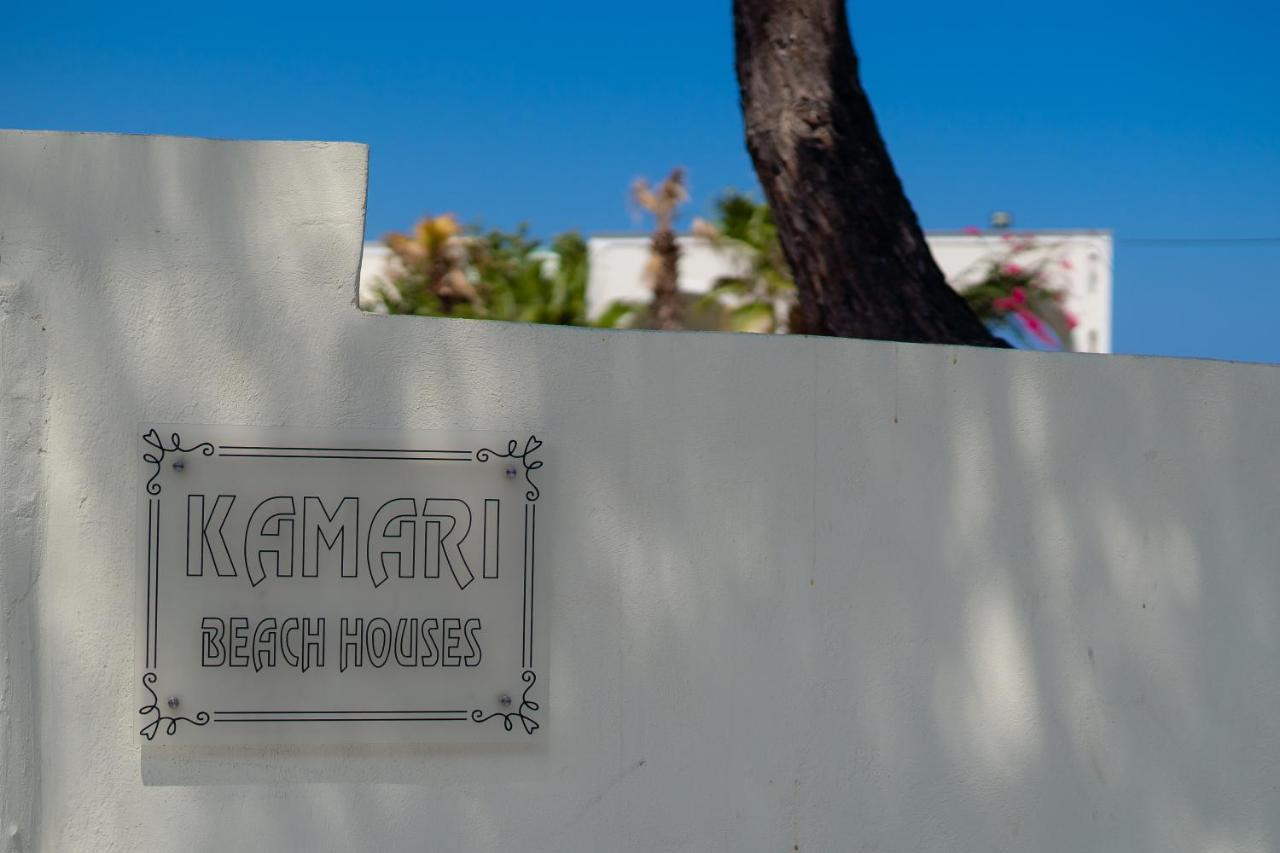 Kamari Beach Houses With Balcony And Garden Екстер'єр фото